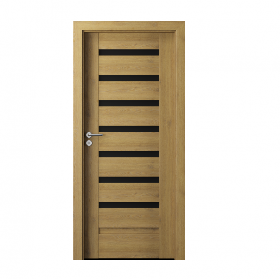 PORTA – drzwi wewnętrzne ramiakowe- KOLEKCJA VERTE PREMIUM D – DĄB NATURALNY – D7
