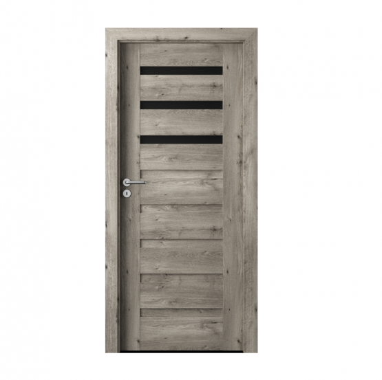 PORTA – drzwi wewnętrzne ramiakowe- KOLEKCJA VERTE PREMIUM D – DĄB SYBERYJSKI – D3