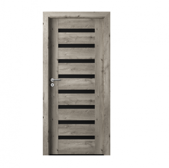 PORTA – drzwi wewnętrzne ramiakowe- KOLEKCJA VERTE PREMIUM D – DĄB SYBERYJSKI – D8