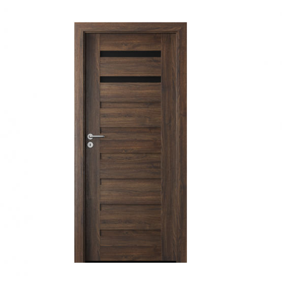 PORTA – drzwi wewnętrzne ramiakowe- KOLEKCJA VERTE PREMIUM D – DĄB SZKARŁATNY – D2