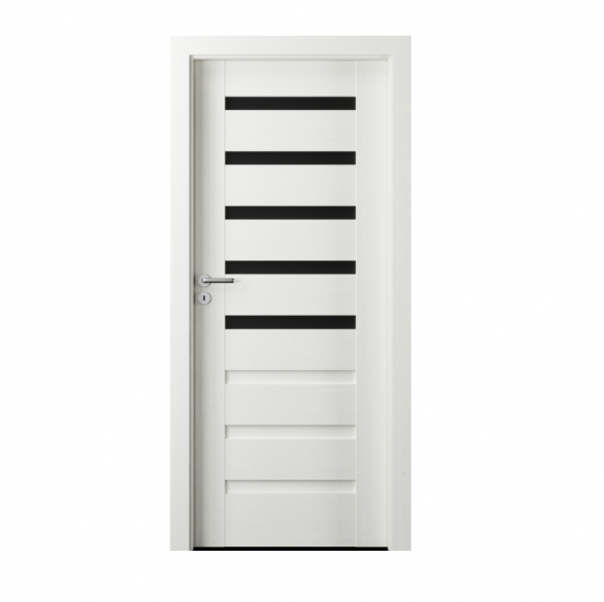 PORTA – drzwi wewnętrzne ramiakowe- KOLEKCJA VERTE PREMIUM D – WENGE WHITE – D5