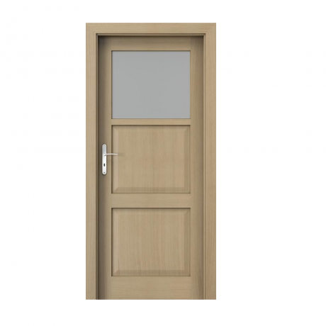 PORTA – drzwi wewnętrzne ramiakowe- KOLEKCJA CORDOBA – MAŁE OKIENKO DĄB 1