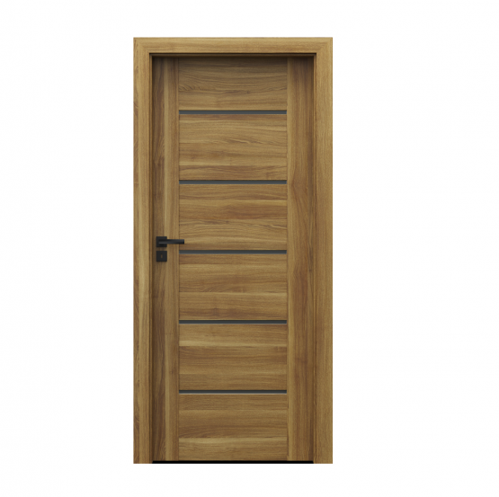 PORTA – drzwi wewnętrzne ramiakowe- KOLEKCJA VERTE PREMIUM E – AKACJA MIODOWA – E5