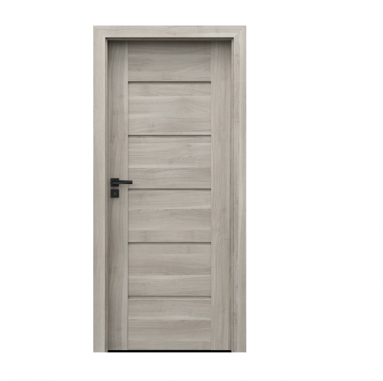 PORTA – drzwi wewnętrzne ramiakowe- KOLEKCJA VERTE PREMIUM E – AKACJA SREBRNA – E0