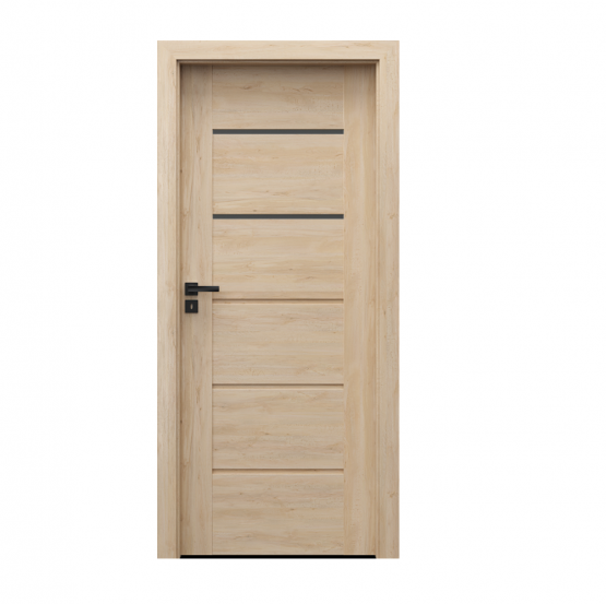 PORTA – drzwi wewnętrzne ramiakowe- KOLEKCJA VERTE PREMIUM E – BUK SKANDYNAWSKI – E2