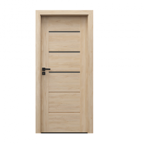 PORTA – drzwi wewnętrzne ramiakowe- KOLEKCJA VERTE PREMIUM E – BUK SKANDYNAWSKI – E3