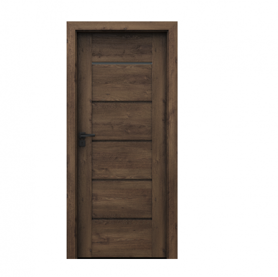 PORTA – drzwi wewnętrzne ramiakowe- KOLEKCJA VERTE PREMIUM E – DĄB POŁUDNIOWY – E1