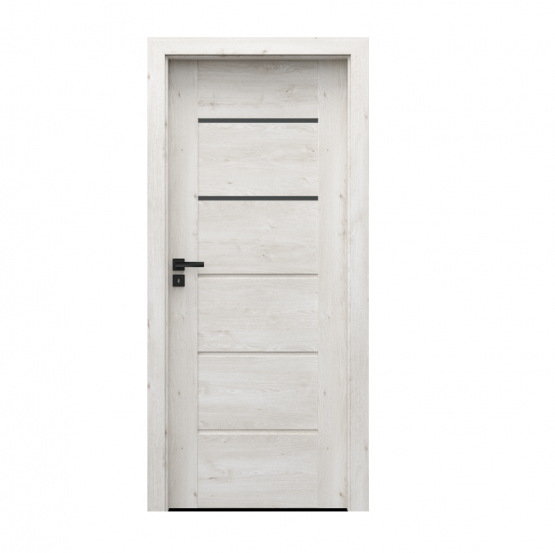 PORTA – drzwi wewnętrzne ramiakowe- KOLEKCJA VERTE PREMIUM E – DĄB SKANDYNAWSKI – E2