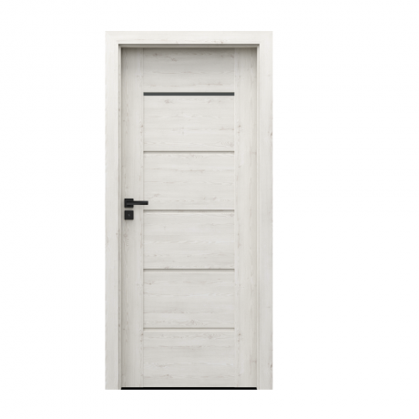 PORTA – drzwi wewnętrzne ramiakowe- KOLEKCJA VERTE PREMIUM E – SOSNA NORWESKA – E1
