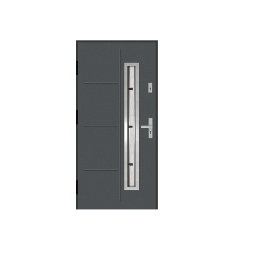 DRZWI STALOWE MARTOM – Modern – AI-05-3