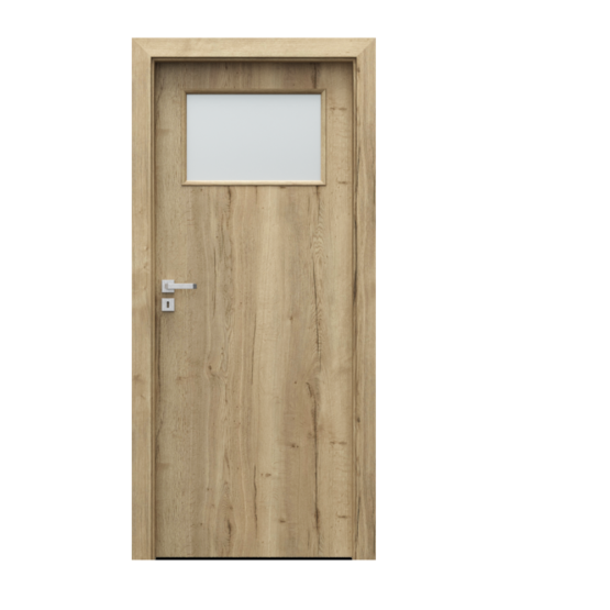 PORTA – drzwi wewnętrzne płytowe- KOLEKCJA RESIST- 1.2 – HALIFAX NATURALNY