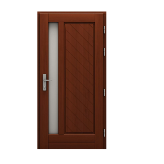 DRZWI ZEWNĘTRZNE DREWNIANE – CAL – KOLEKCJA KLASYCZNA – RÓWNICA