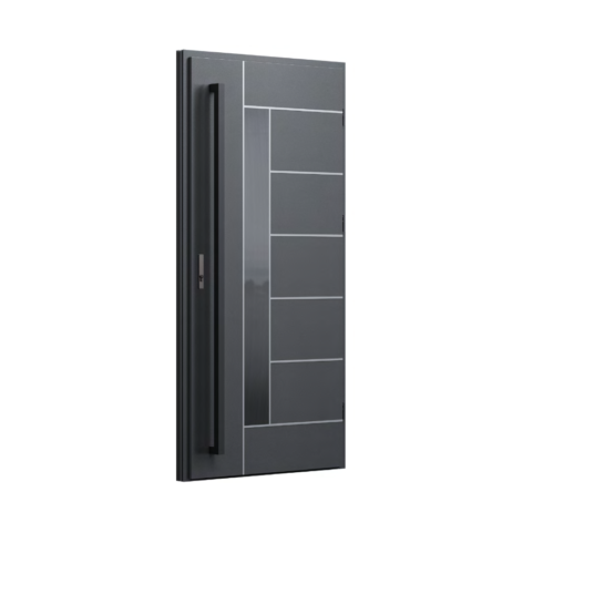 DRZWI ALUMINIOWE WIKĘD – TERMO PRESTIGE LUX – KOLEKCJA FUTURE INOX – WZÓR FI11