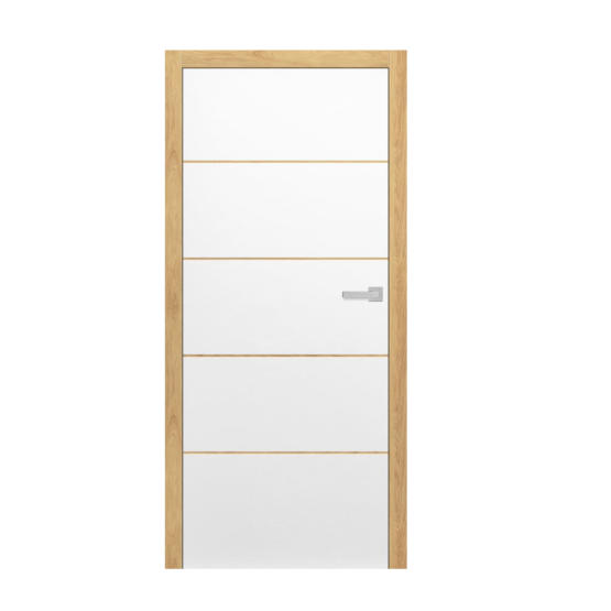 ERKADO – drzwi wewnętrzne płytowe – ALTAMURA LUX 307 – BIAŁY