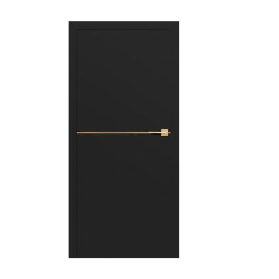 ERKADO – drzwi wewnętrzne płytowe – ALTAMURA LUX 414 – CZARNY