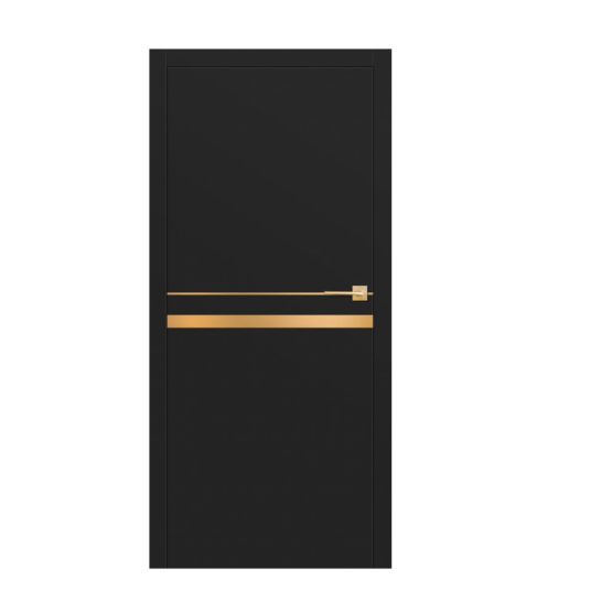 ERKADO – drzwi wewnętrzne płytowe – ALTAMURA LUX 419 – CZARNY