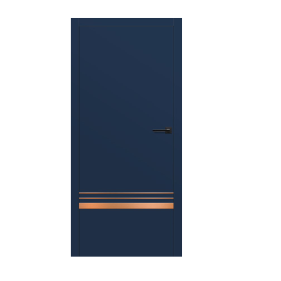 ERKADO – drzwi wewnętrzne płytowe – ALTAMURA LUX 518 – GRANATOWY ST CPL