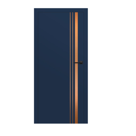 ERKADO – drzwi wewnętrzne płytowe – ALTAMURA LUX 521 – GRANATOWY ST CPL