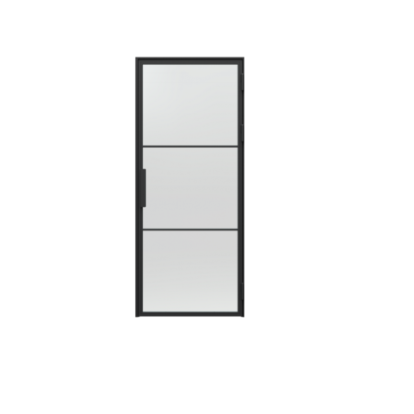 PORTA – drzwi wewnętrzne szklane-KOLEKCJA LOFT STALOWE – 2