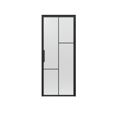 PORTA – drzwi wewnętrzne szklane-KOLEKCJA LOFT STALOWE – 3