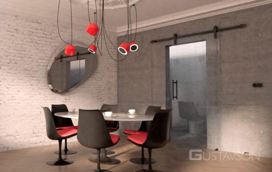 GUSTAVSON – DRZWI PRZESUWNE – LOFT GLASS