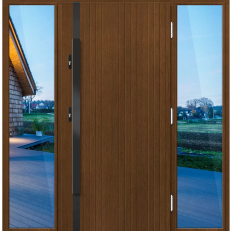 DRZWI ZEWNĘTRZNE DREWNIANE – ERKADO – P158