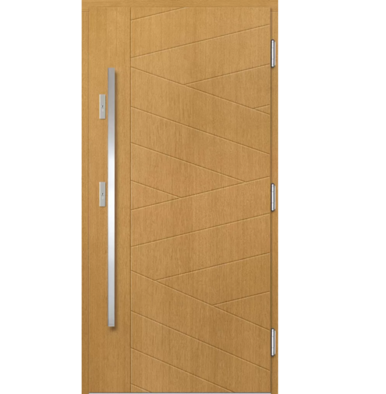 DRZWI ZEWNĘTRZNE DREWNIANE – ERKADO – P160