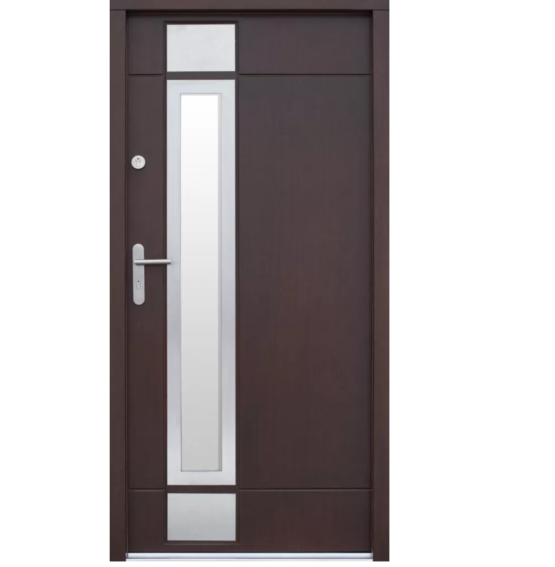 DRZWI ZEWNĘTRZNE DREWNIANE – ERKADO – P42