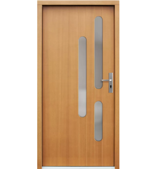 DRZWI ZEWNĘTRZNE DREWNIANE – ERKADO – P61