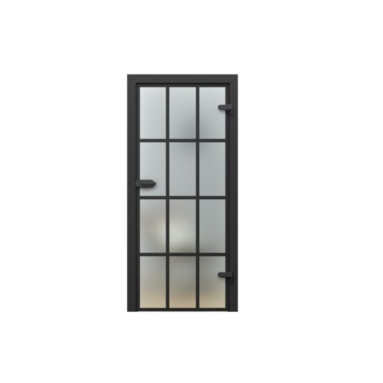 PORTA GLASS szyba matowa z malowanymi szprosami