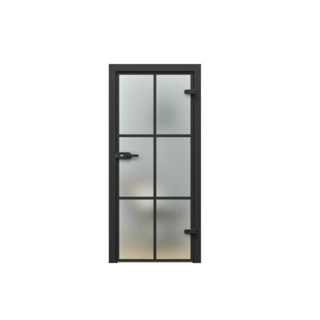 PORTA GLASS szyba matowa z malowanymi szprosami, wzór 3