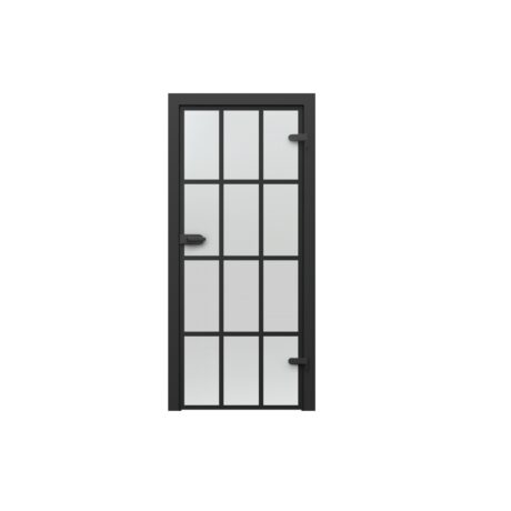 PORTA GLASS szyba przezroczysta z malowanymi szprosami