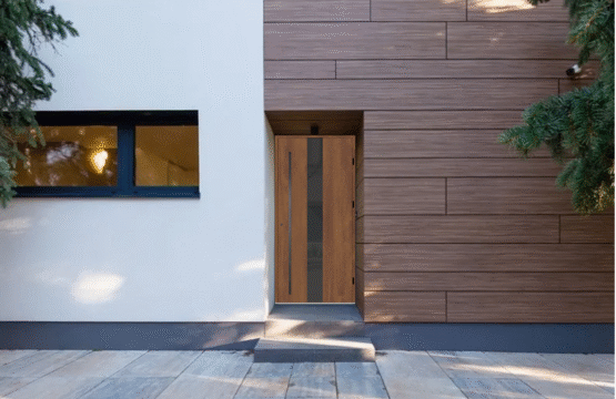 DRZWI STALOWE WIKĘD – TERMO PRESTIGE LUX – KOLEKCJA GLASS DESIGN – WZÓR GD04